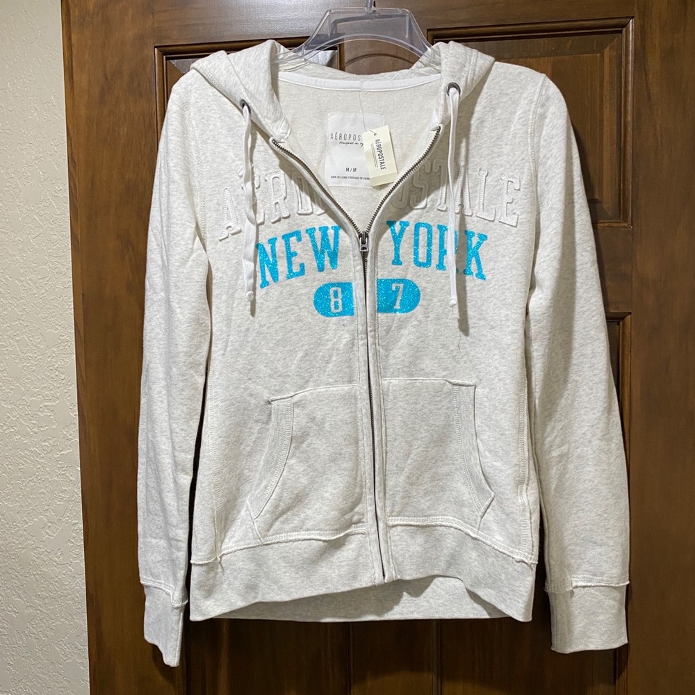 Aeropostale Zip Hoodie M